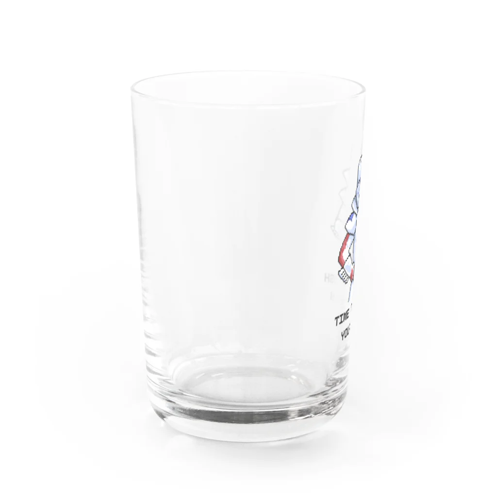 口腔戦士デンタマンの8bit Water Glass :left