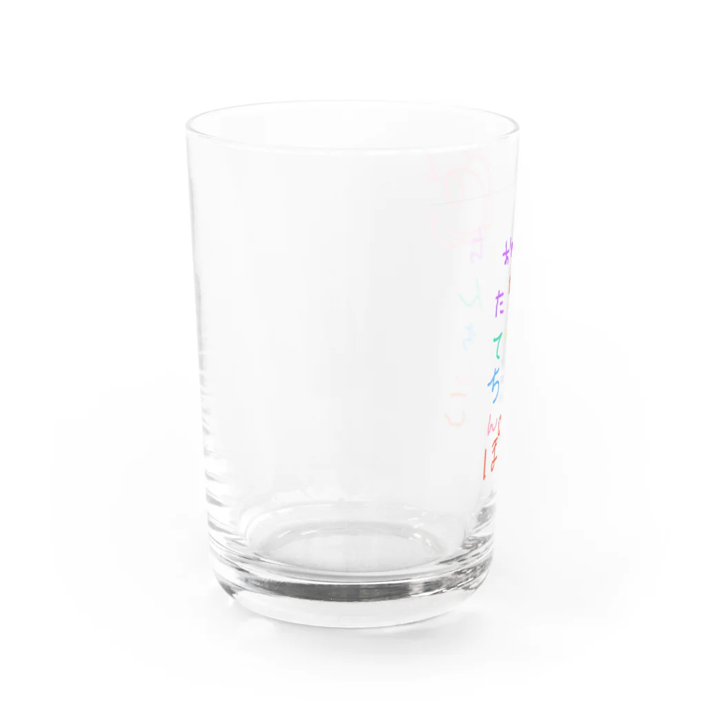 235の物置の第一回名句シリーズ Water Glass :left