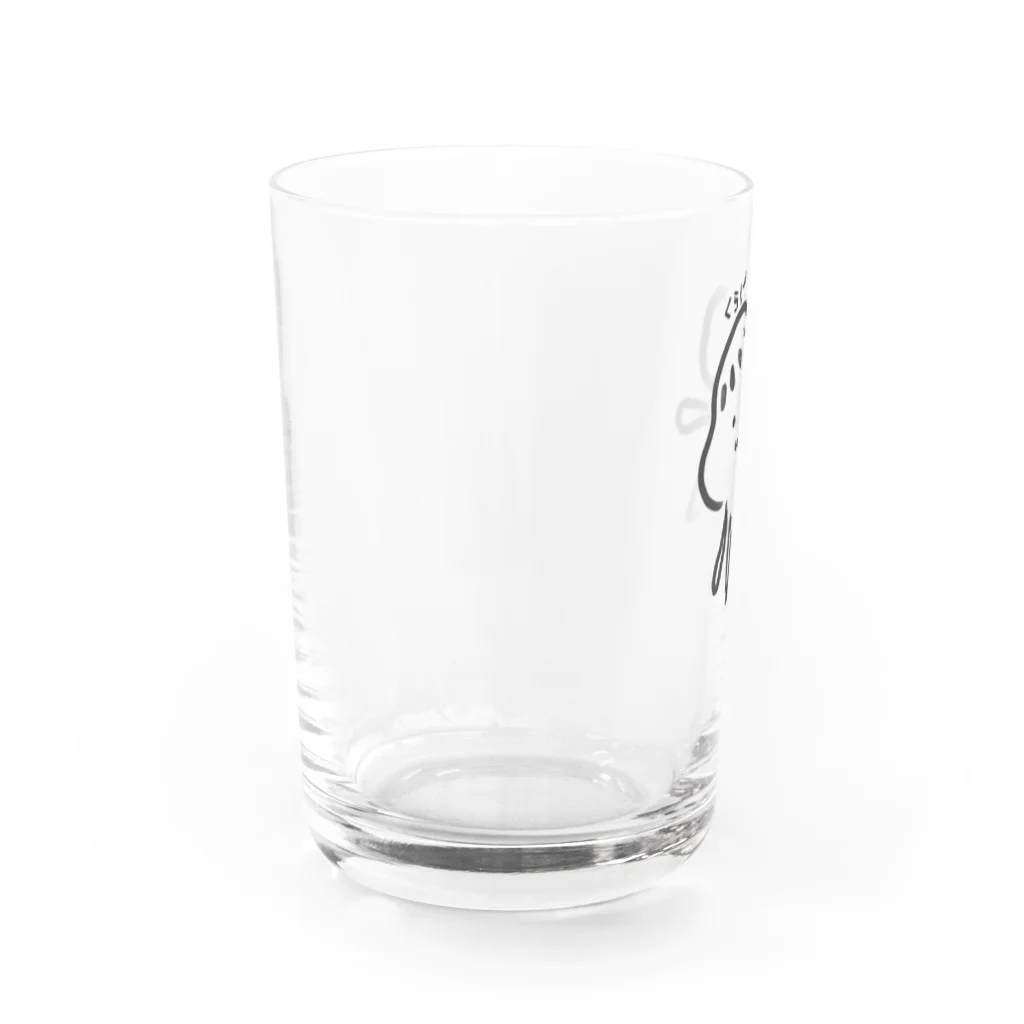 くろないとのゆるゆるくらげちゃん Water Glass :left