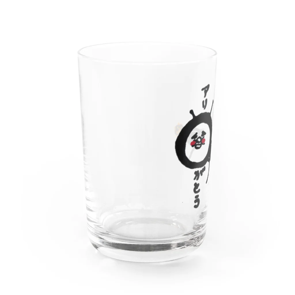 jujuenのアリがとう Water Glass :left