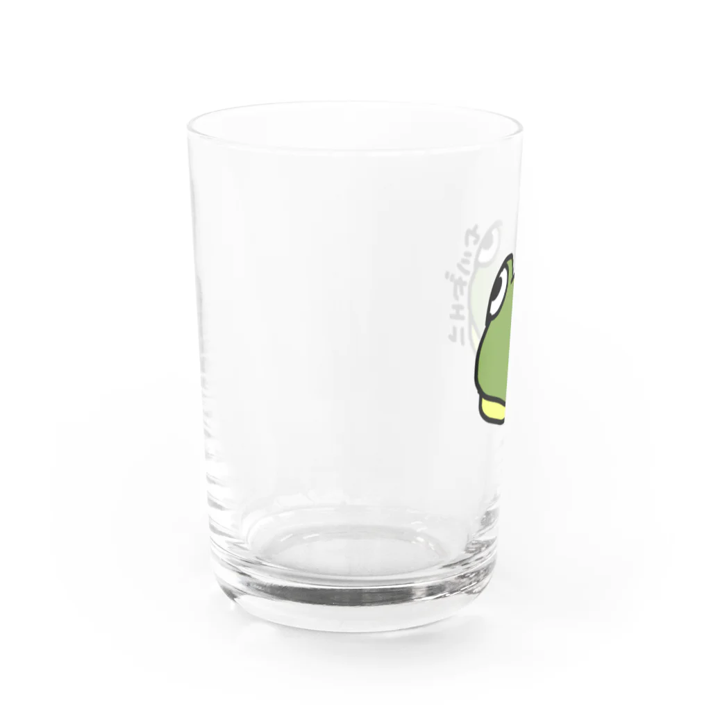 akitaquestのウシガエル Water Glass :left