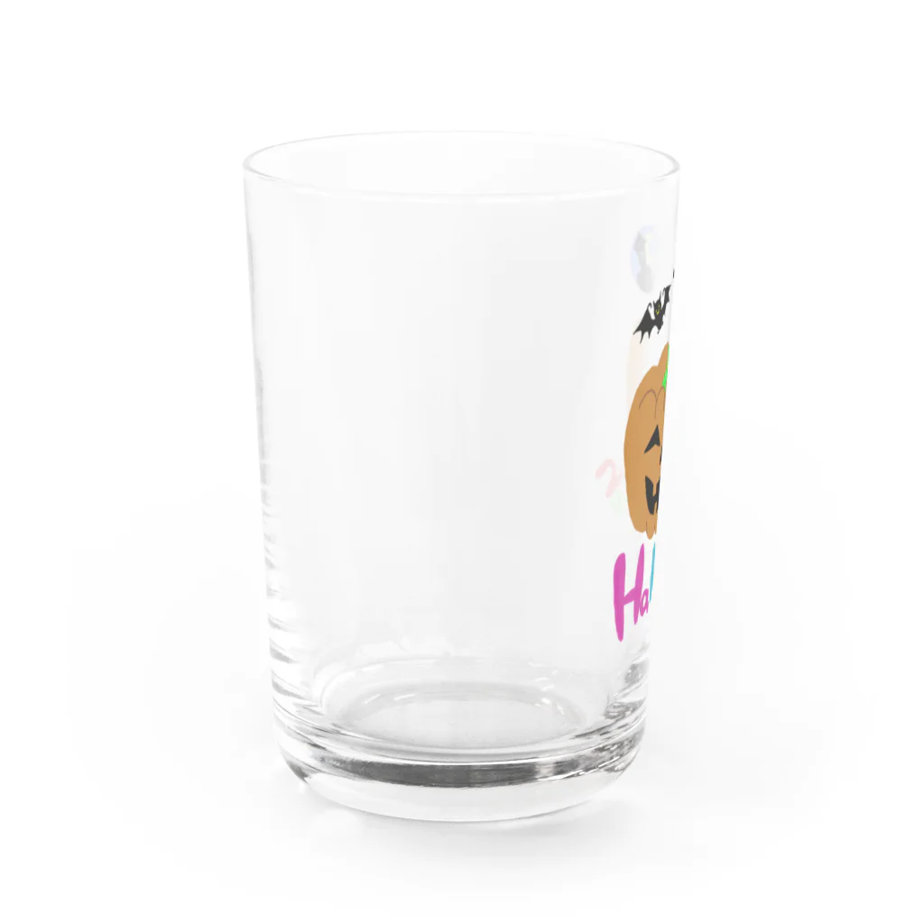 mimieden (みみえでん)のハロウィンカボチャお化け Water Glass :left