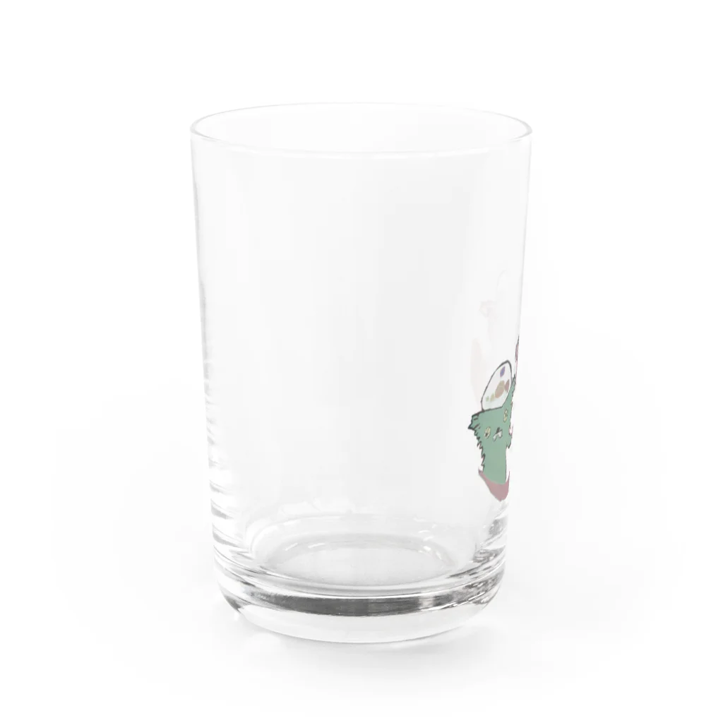 Kumibarcalow_のお子さまランチいぬ Water Glass :left