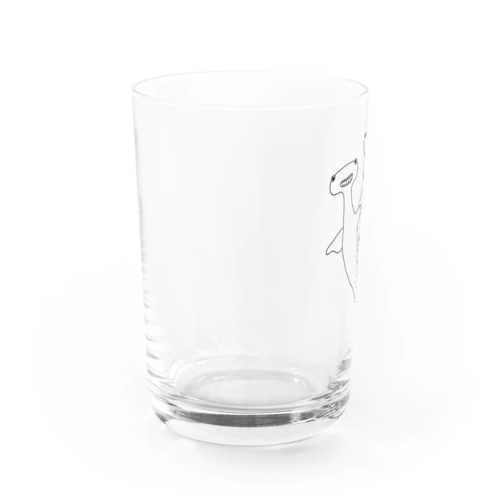福野泰介のしゅもくざめ Water Glass :left