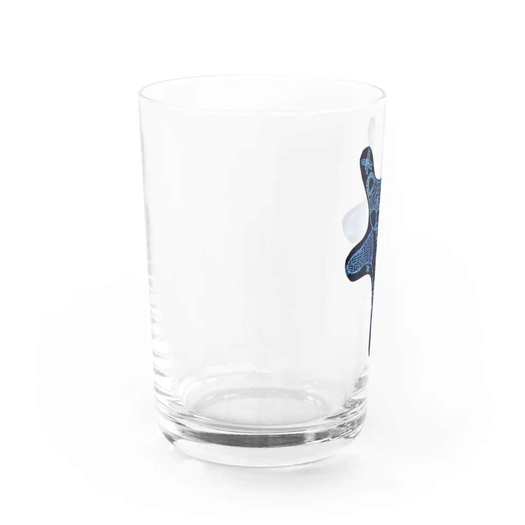 シリコペ松田の04クマ Water Glass :left