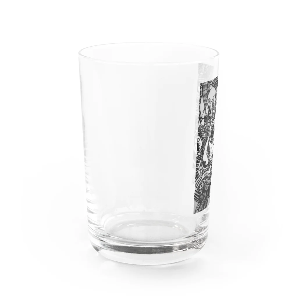 Kumibarcalow_のゴッド Water Glass :left