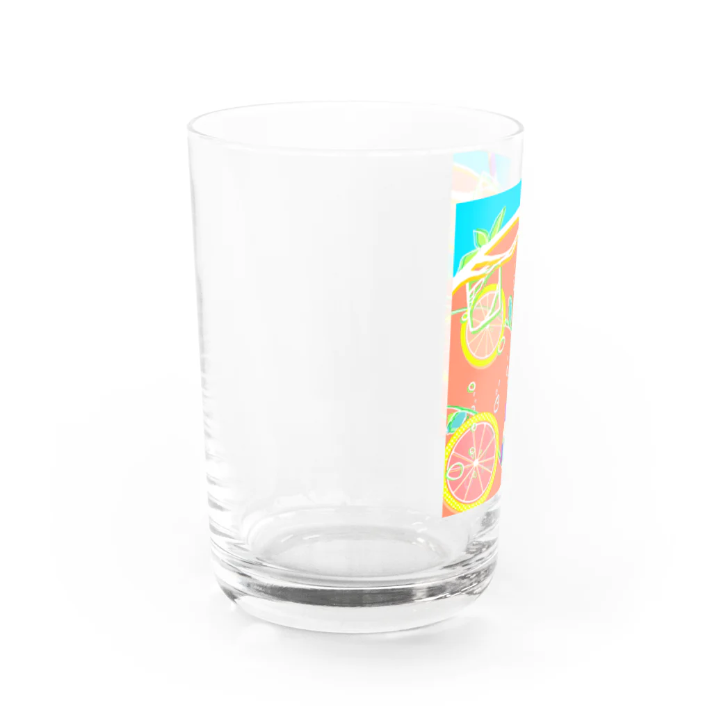 Sourambleのピンクレモネード Water Glass :left