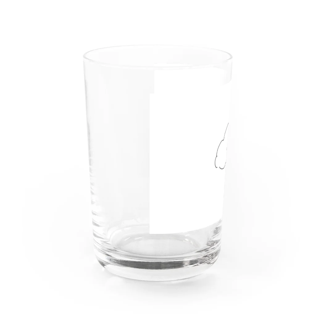 pink_cloudsのくも Water Glass :left