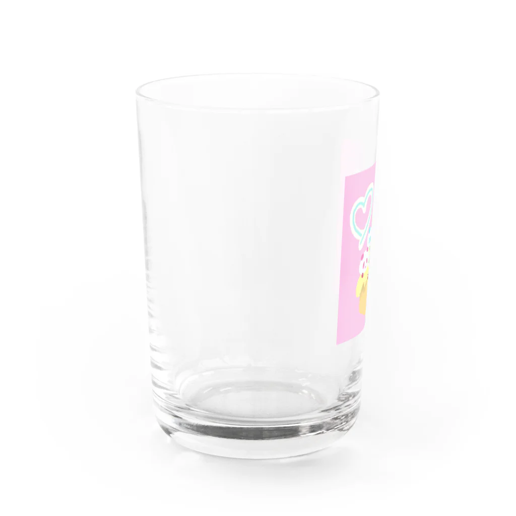 mimieden (みみえでん)のパンダカップケーキ Water Glass :left