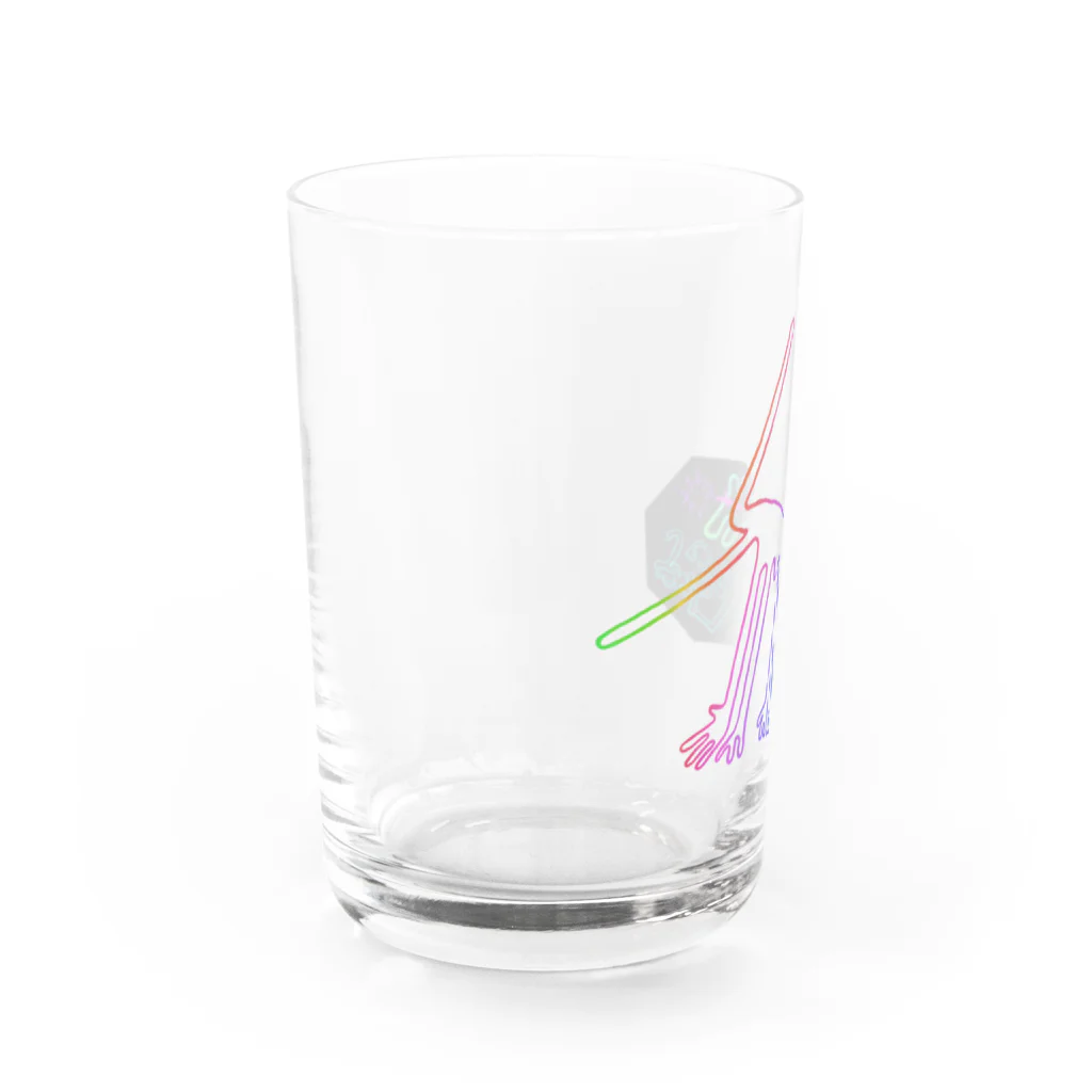 TPWのNazcaLines　Dog Water Glass :left