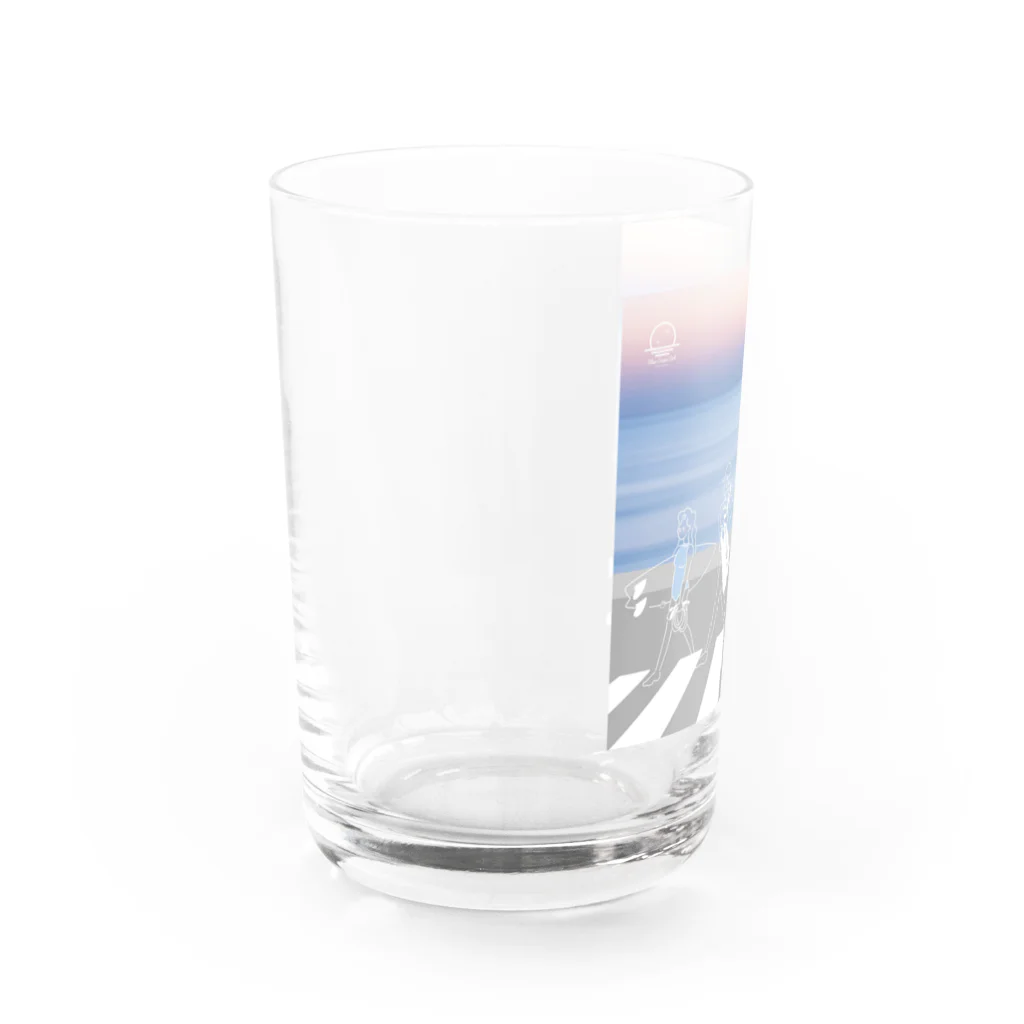 Blue Ocean Artのマジックアワー Water Glass :left