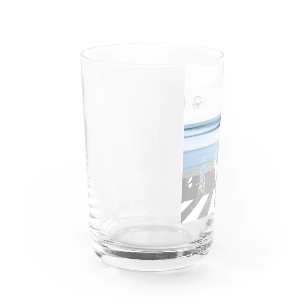 Blue Ocean Artのスウェル Water Glass :left