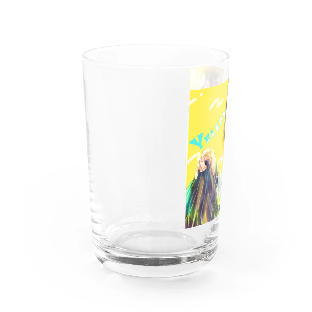 わすれものの💛YELLOW💛 Water Glass :left