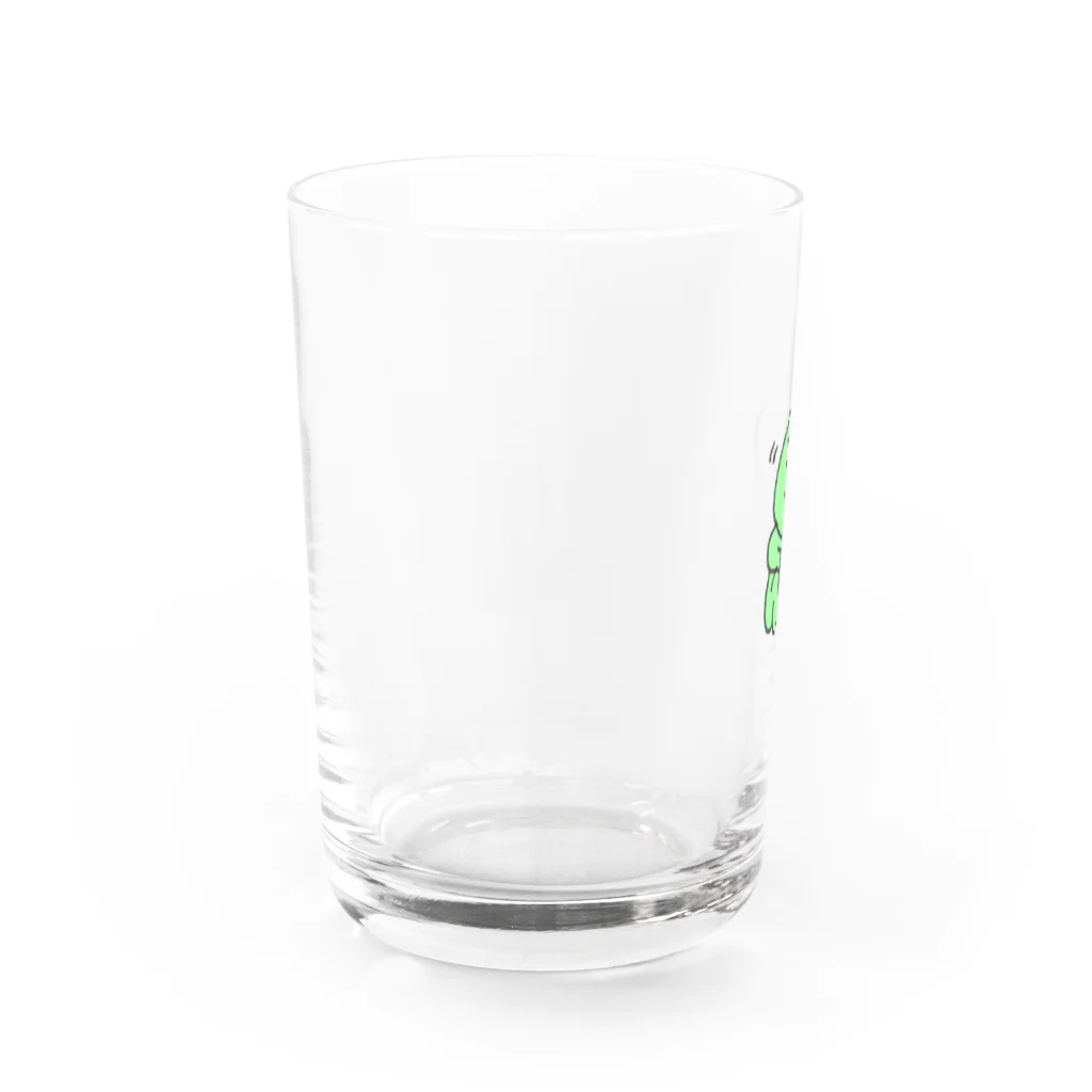 AOLのケロケロケロッケコロッケ Water Glass :left