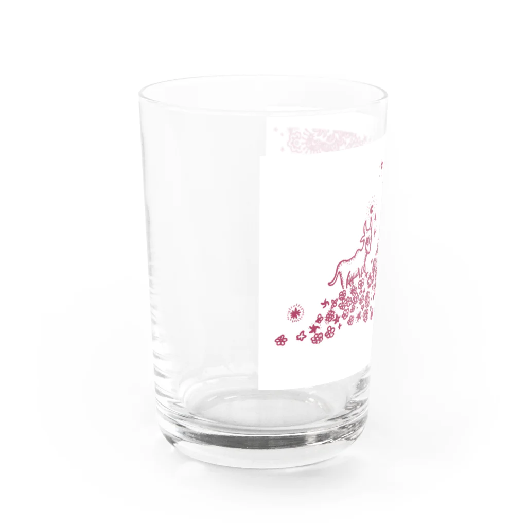 AYV2020のお花畑をお散歩 Water Glass :left