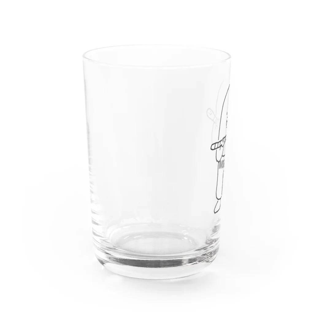 MOGURAのもぐら✕みみず Water Glass :left