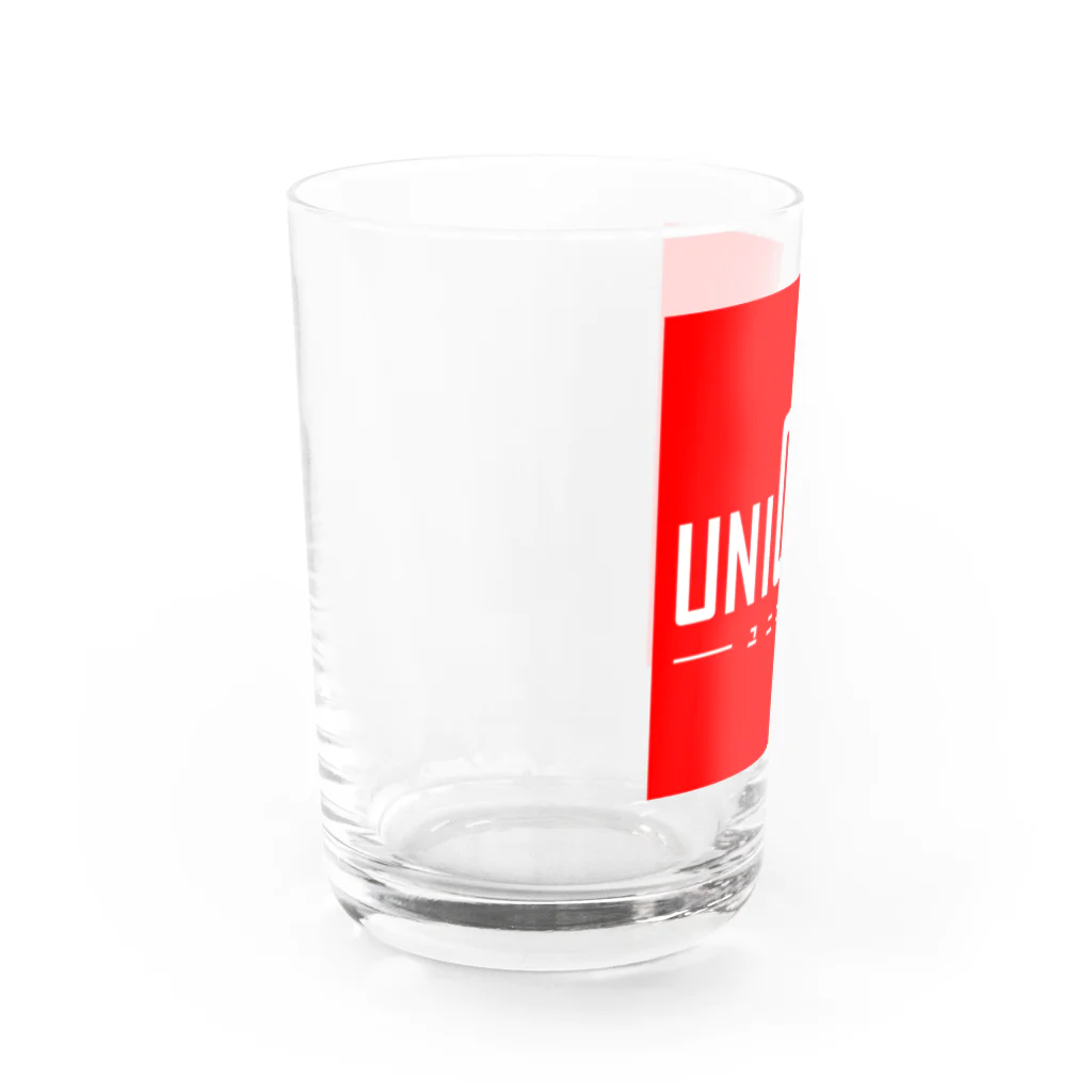 喫茶食堂ロックフェス2020のUNIQTASグッズ Water Glass :left