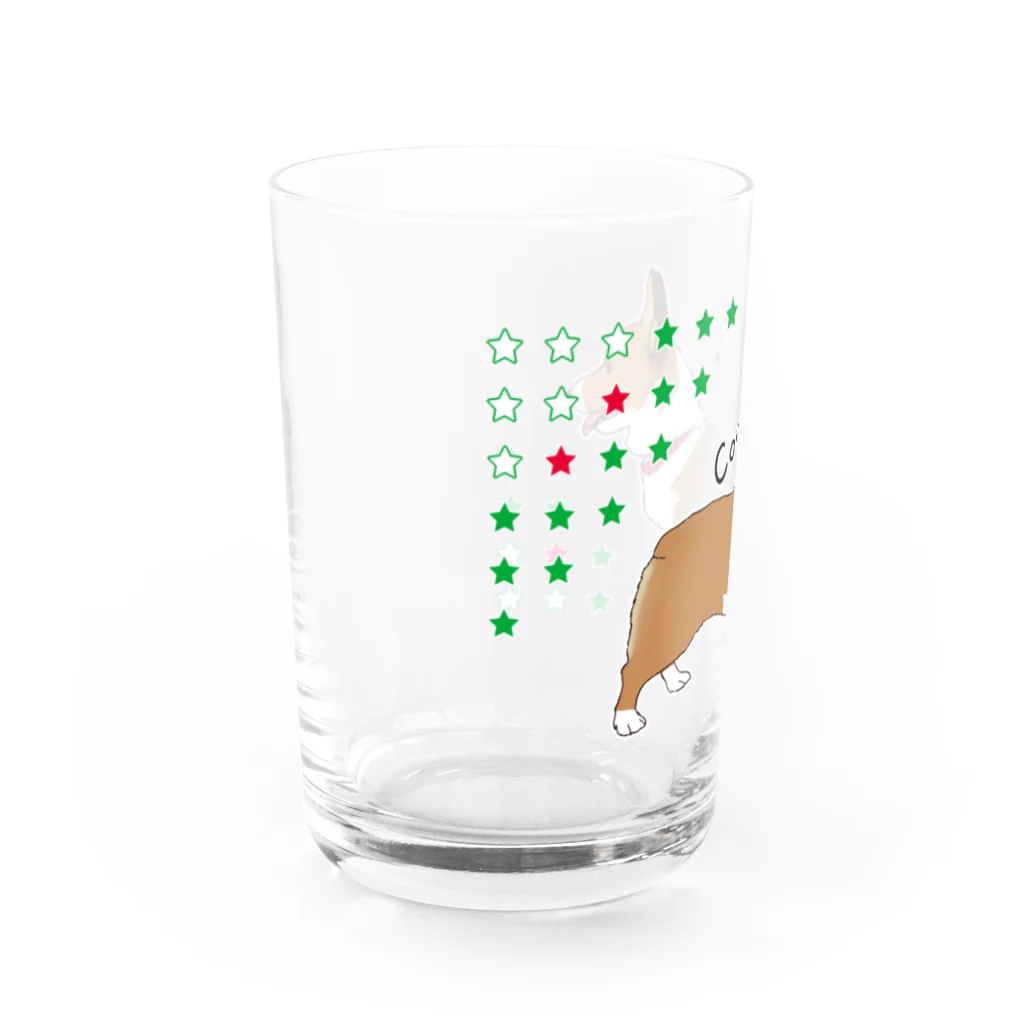 梅月のよこーぎー Water Glass :left