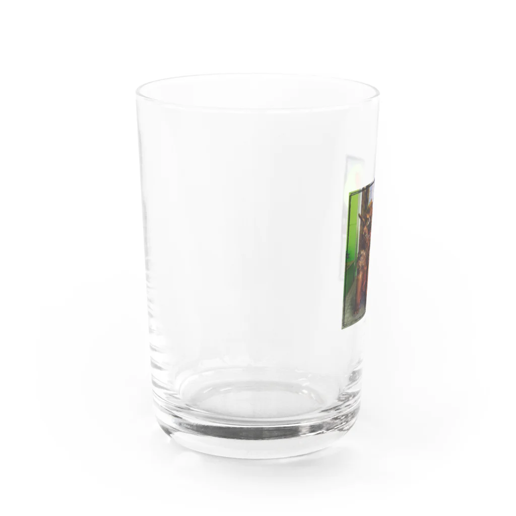 Studio Nakamuraのアイラブミーシーサー Water Glass :left