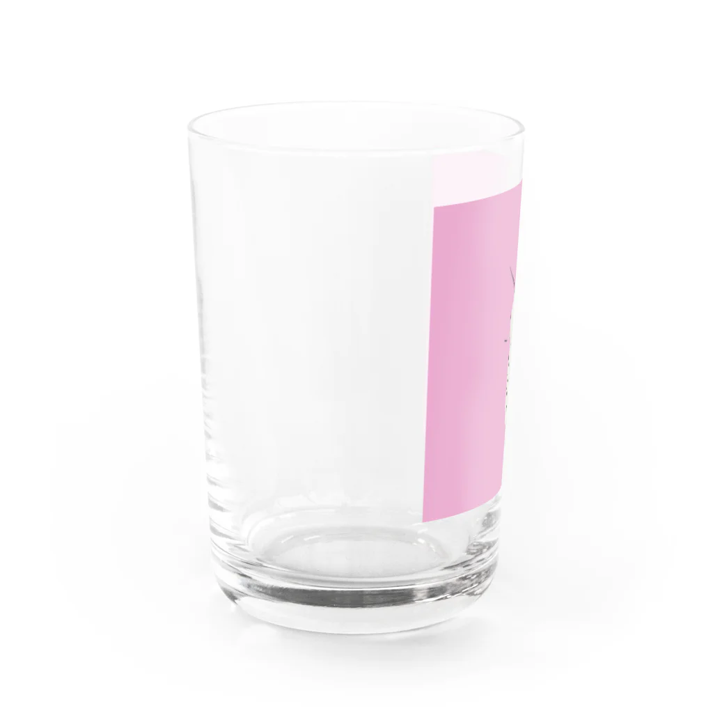 illust.nulのキハラゴマダラヒトリ Water Glass :left