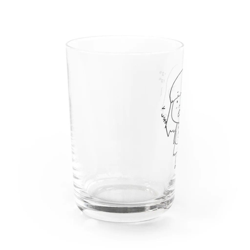 恋するてんとうむしのぱぱ～、くしぇ。 Water Glass :left