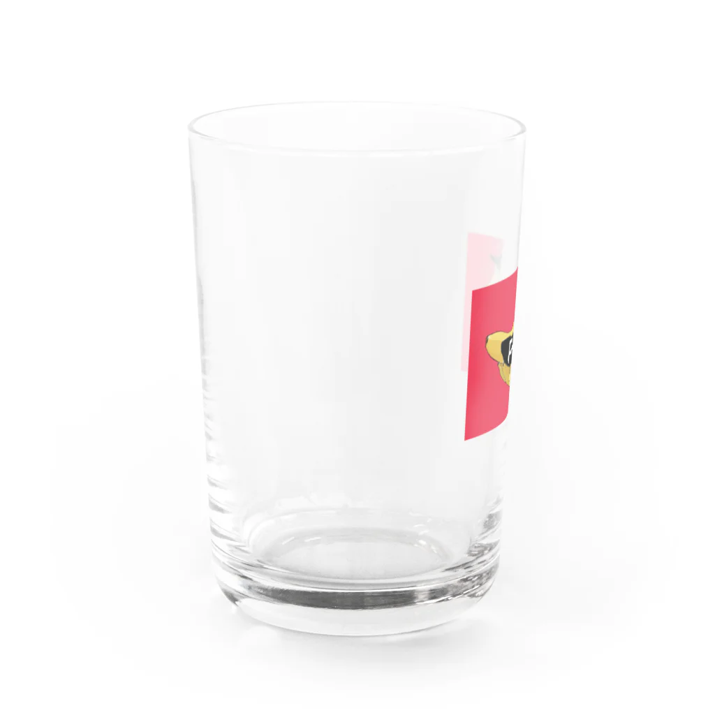 atakのA Perfect Day for Bananafish(レッド) Water Glass :left