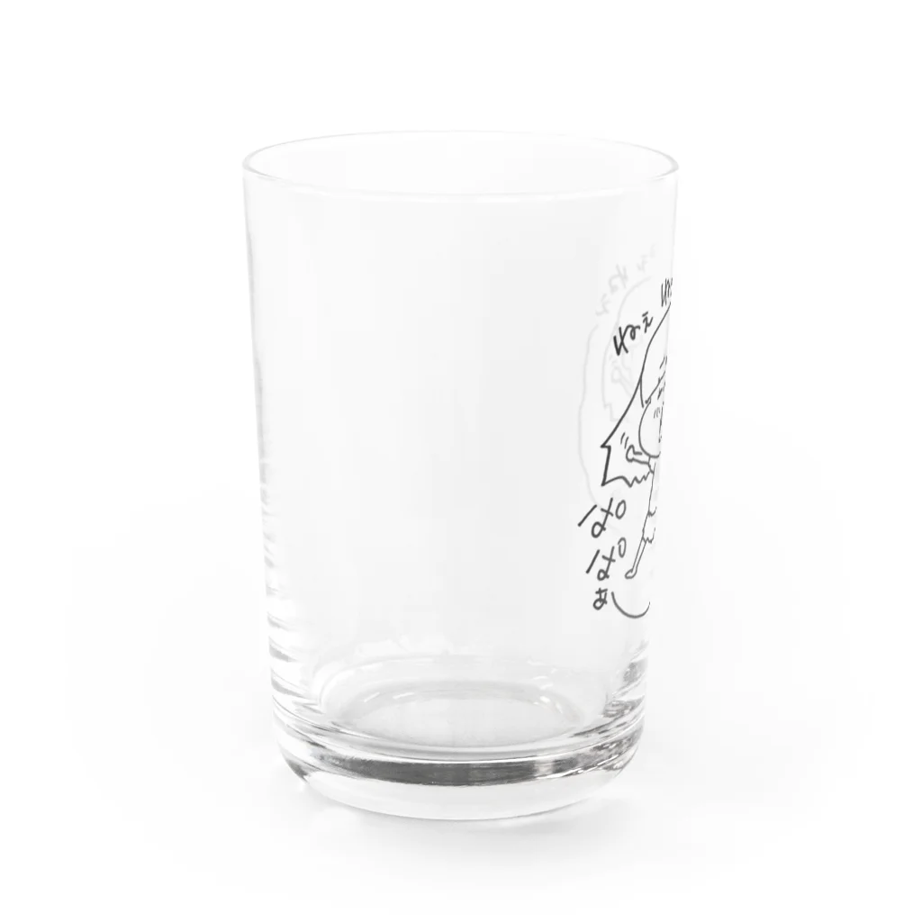 恋するてんとうむしのぱぱ～、ねぇねぇねぇー。 Water Glass :left