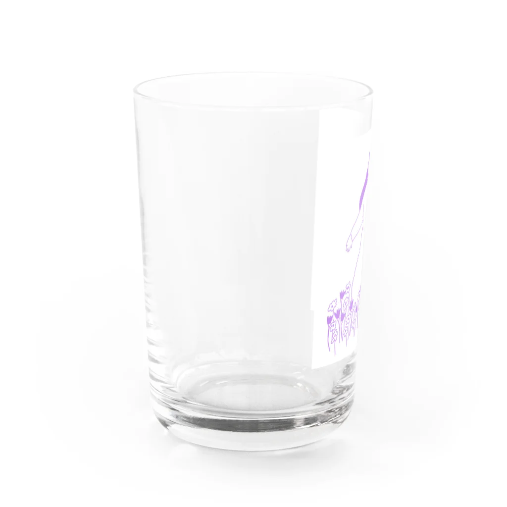 おかずぱんつ　(OKP)のおはなめがみちゃん Water Glass :left