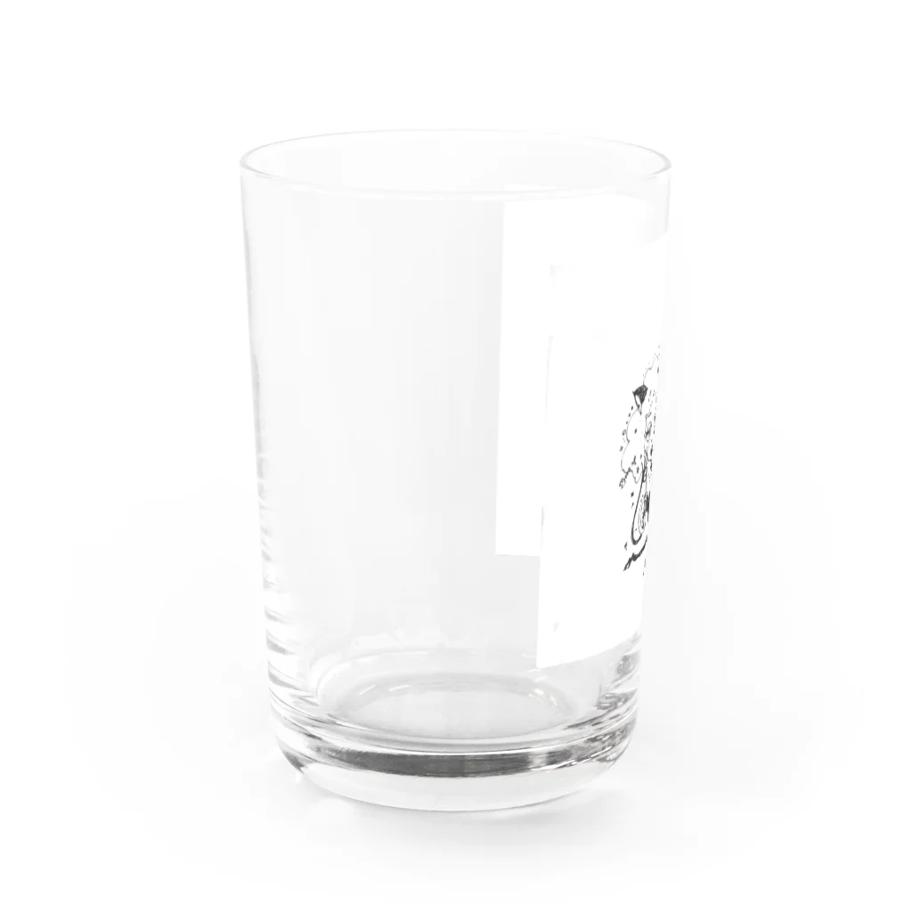 ポコジャムのセクシーにゃんころ Water Glass :left