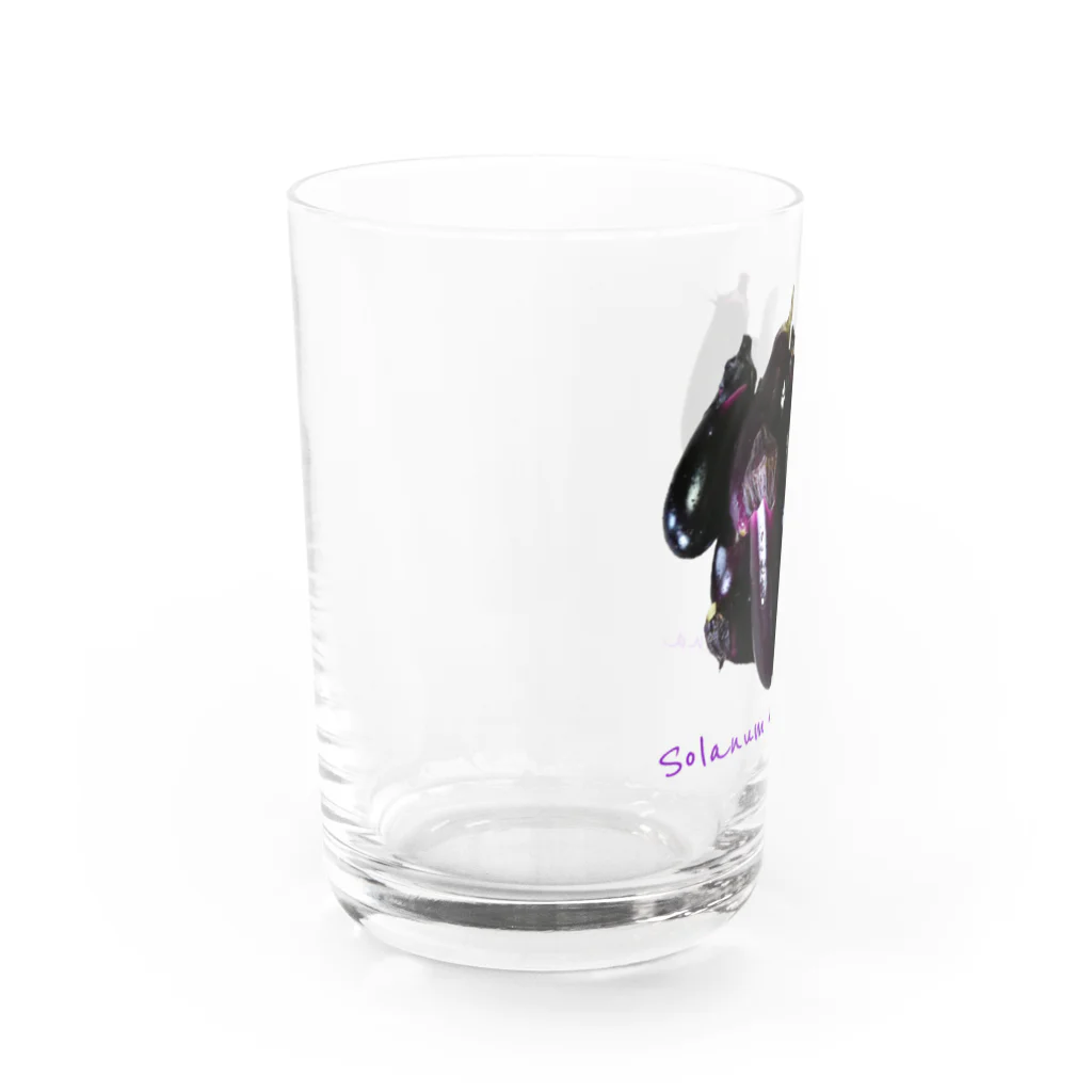 でおきしりぼ子の実験室の進撃の秋茄子🍆 Water Glass :left