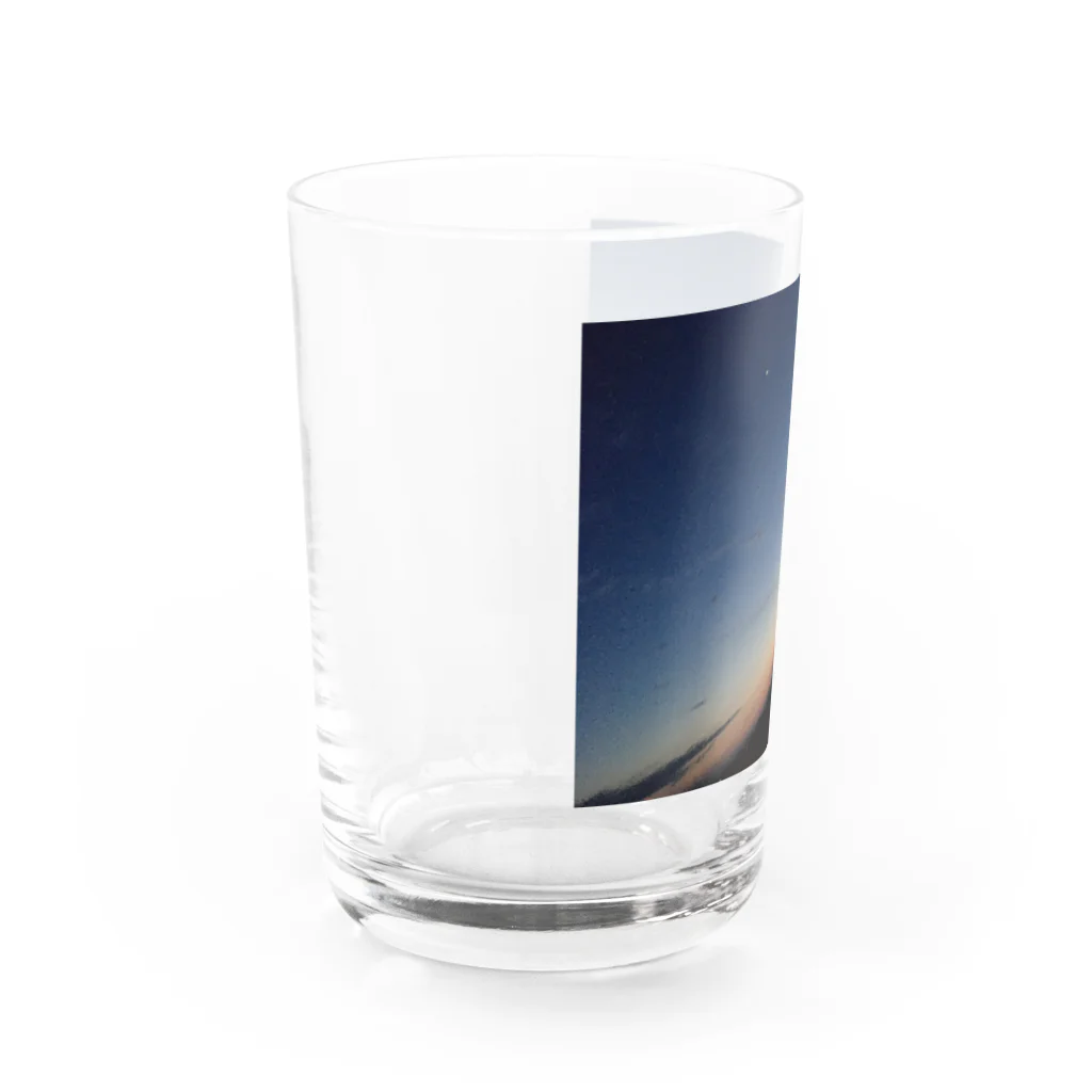 鮭の田舎の景色 Water Glass :left