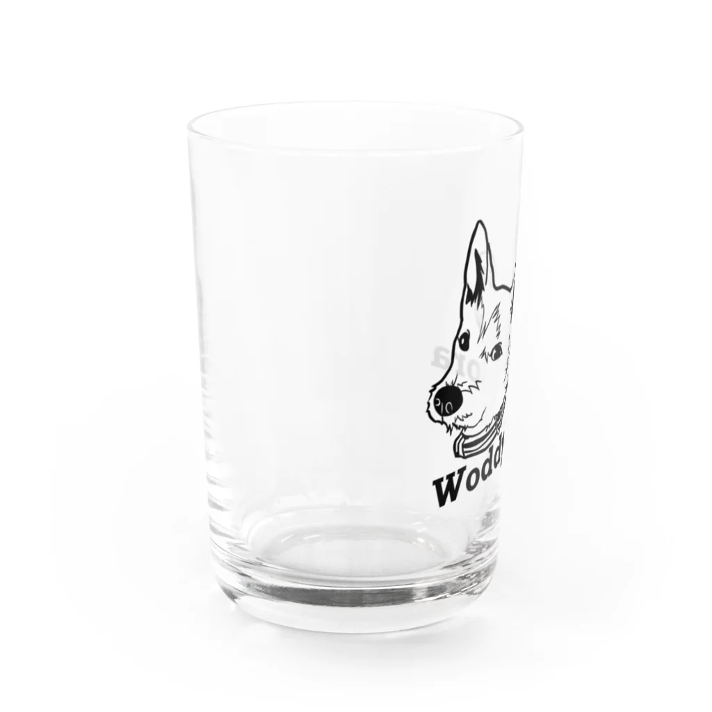 らぴちのおみせのうっでぃ&そら Water Glass :left