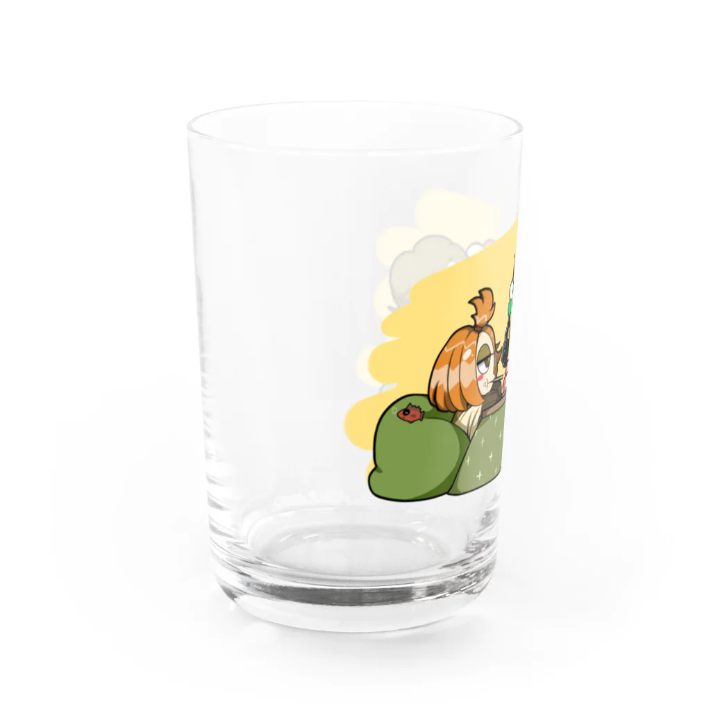 ありふれたshopのコタツでお団子女子会 Water Glass :left