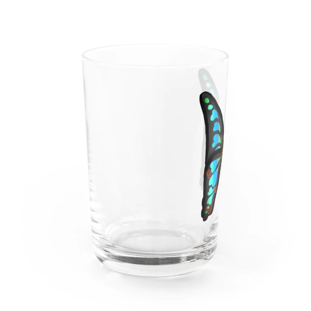 ニムニムのお部屋のちょうちょ Water Glass :left