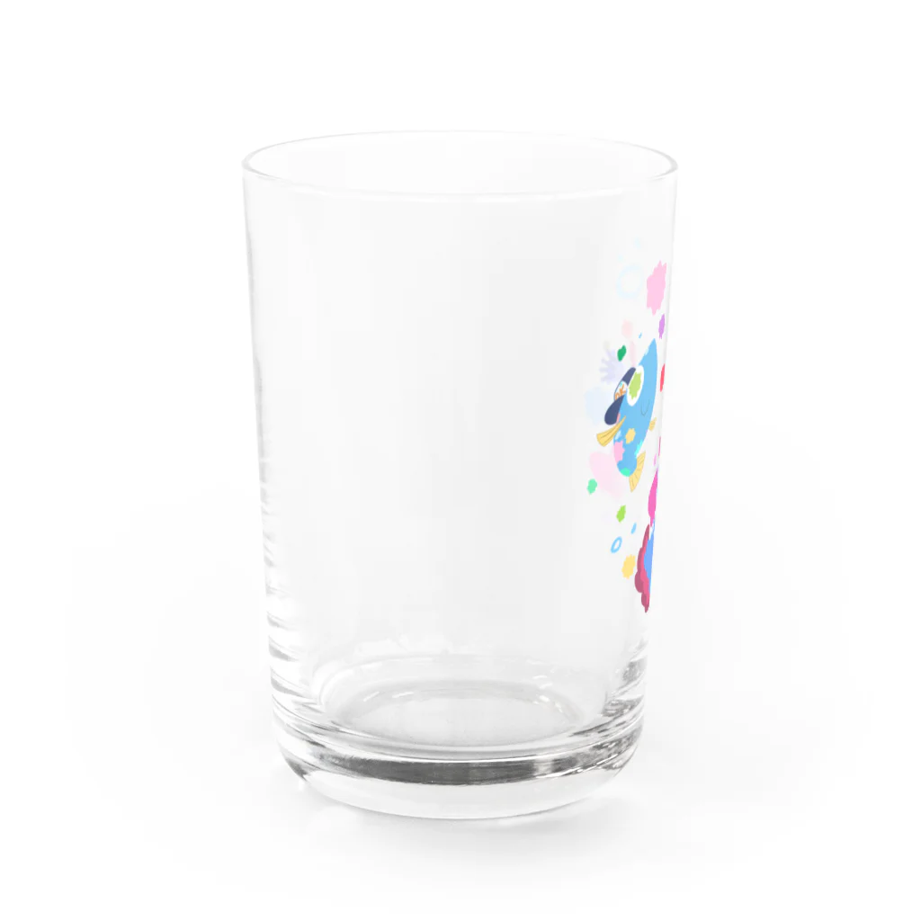 ありふれたshopの金平糖の海 Water Glass :left