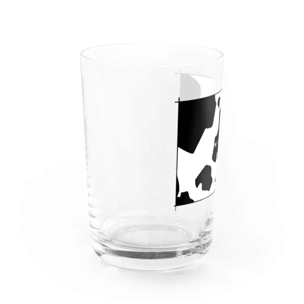 白井 ゆきのうしさん(ホワイト専用) Water Glass :left