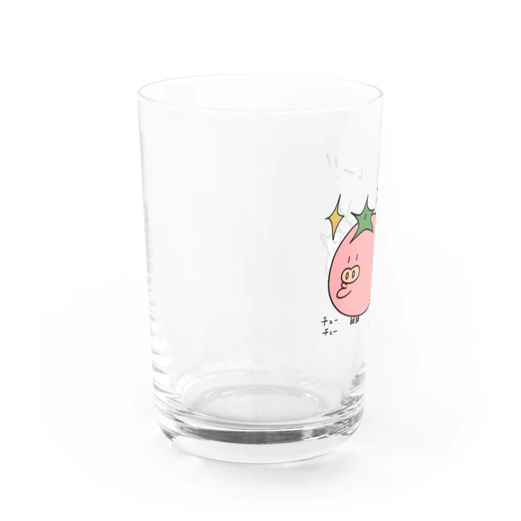 やつはし農園のおいしー！！ Water Glass :left