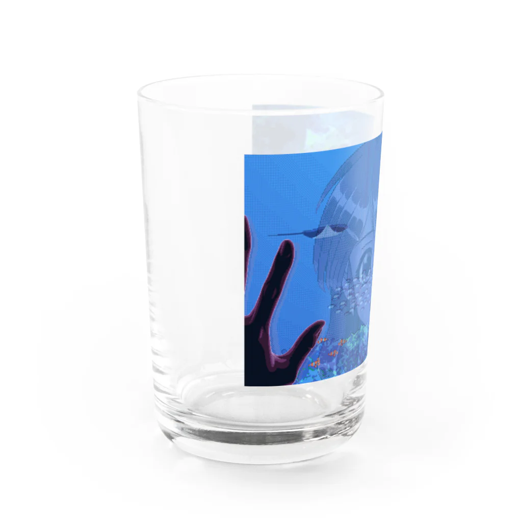 ぶち (Commissions Open)の水族館 Water Glass :left