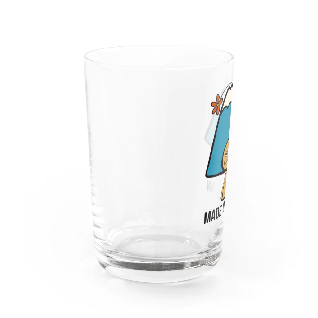 malibu and fancyのmalibu 生まれはハワイ。 Water Glass :left