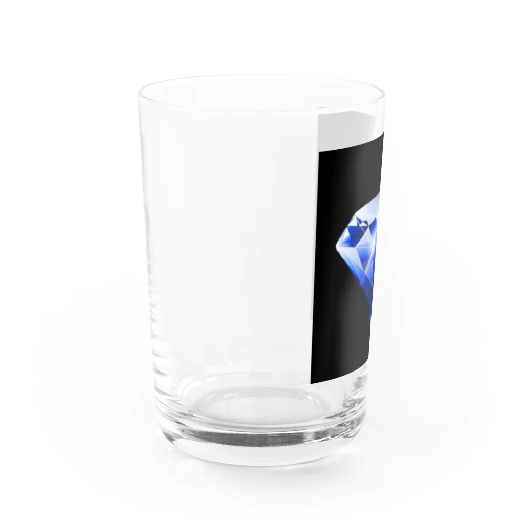 えみ オリジナルグッズのダイヤモンドクラウン Water Glass :left