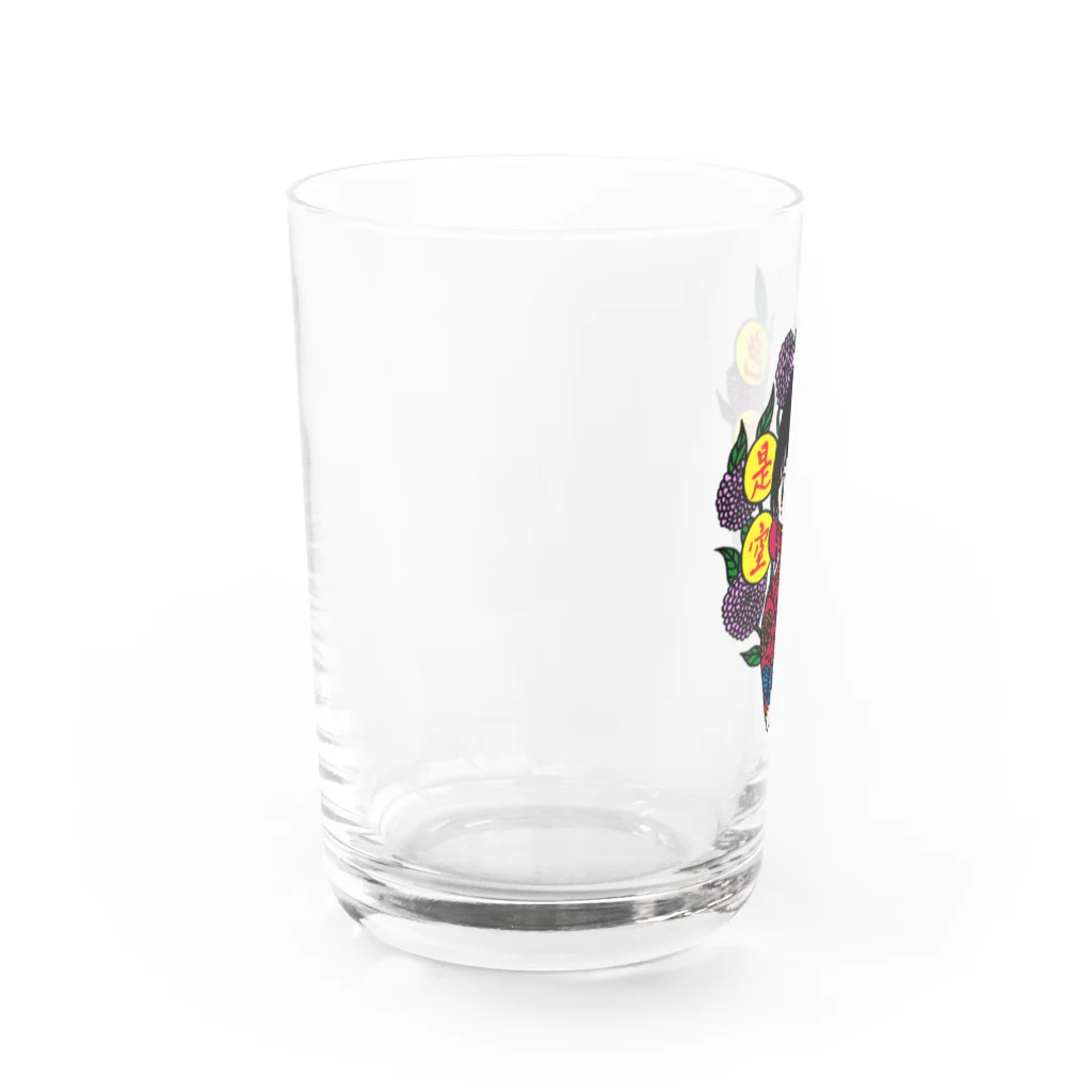 南南 -nannan-の色即是空ガール（白） Water Glass :left