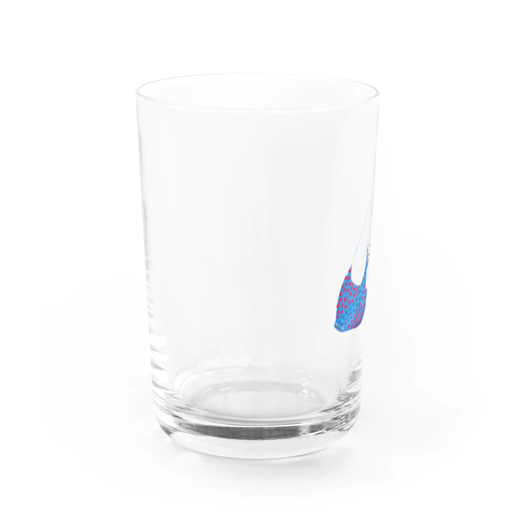 沖縄屋の沖縄マンタ Water Glass :left