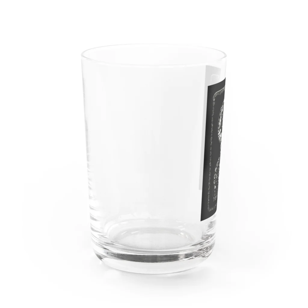 たましの闇の近づき家 Water Glass :left