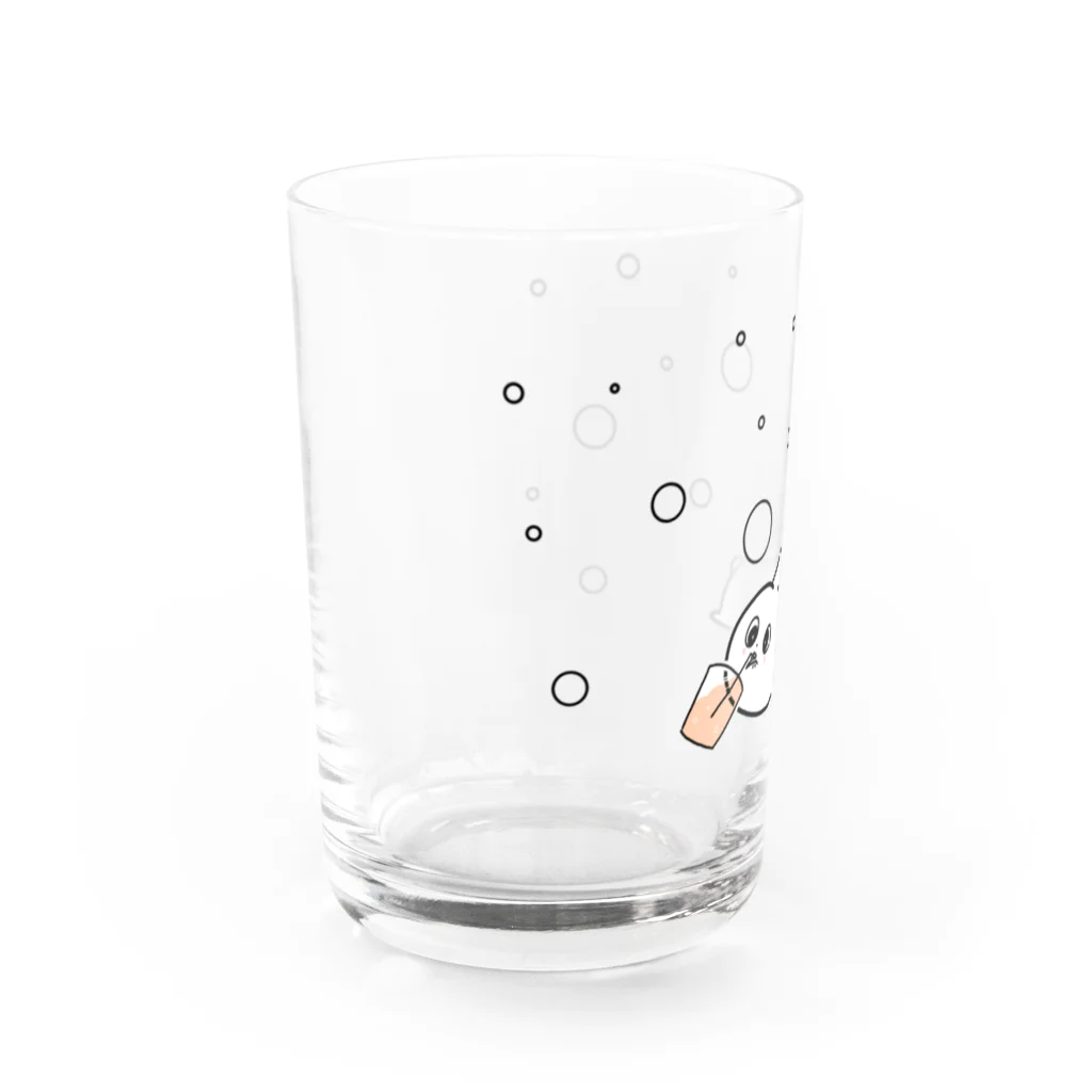 がんばれないおみせ。の手は使わないこっぷ。 Water Glass :left