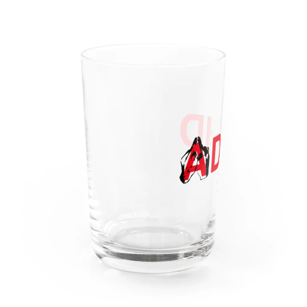 9ozのADHD glass Water Glass :left