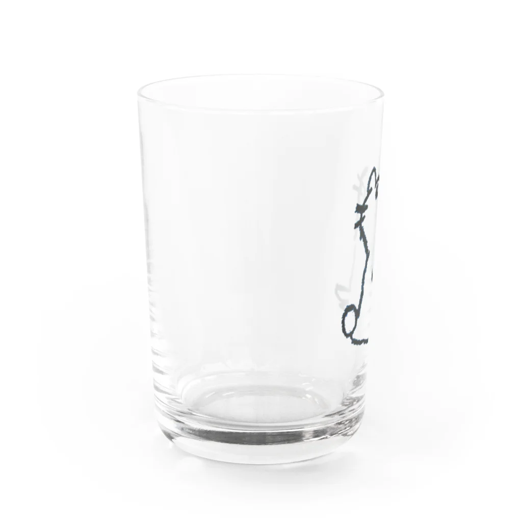 runa のたぬき Water Glass :left