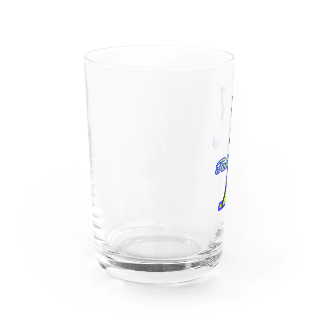 ワンスリーストアのTAKANORIシルエットグラス グラス左面