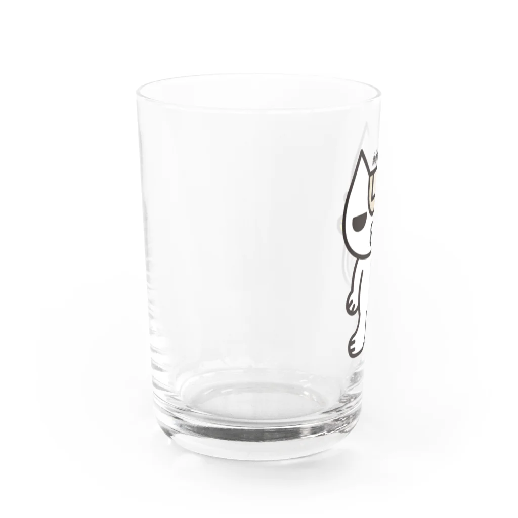 bansoukounekoの直立不動 Water Glass :left