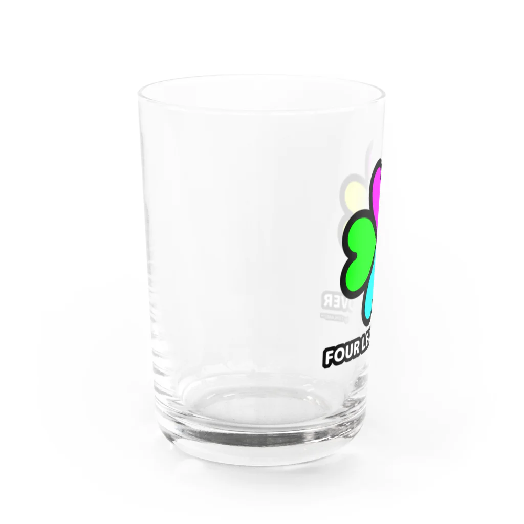 カワイイ オシャレ ポップ な TOYLANDのTOYLAND 四つ葉のクローバー Water Glass :left