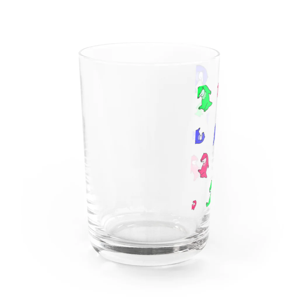 あずきのカワウソぺこりん Water Glass :left